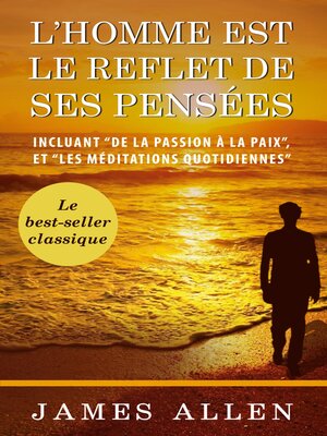 cover image of L'homme est le reflet de ses pensées
